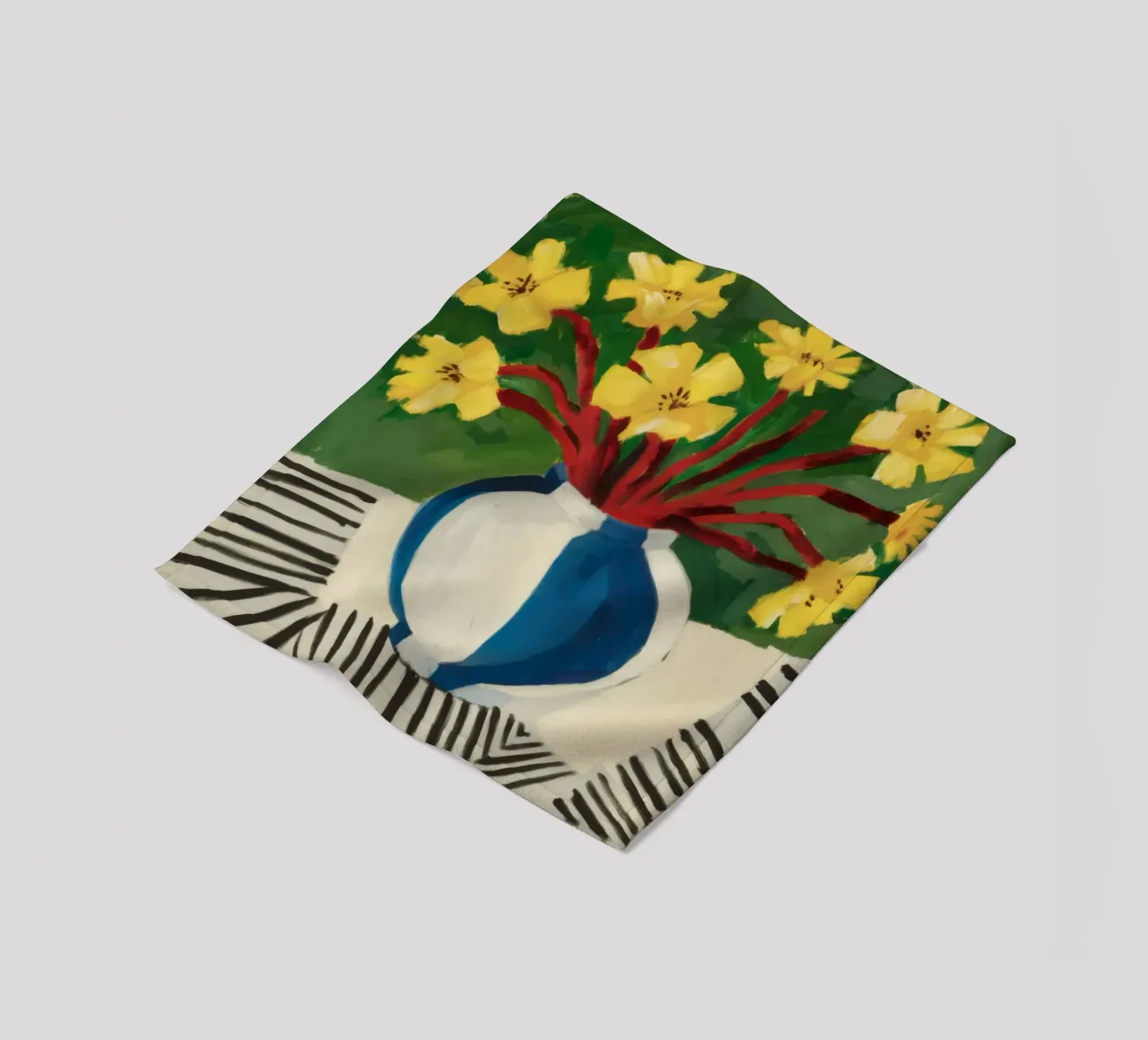 Bouquet giallo classico coperta in pile da Arcane Lines