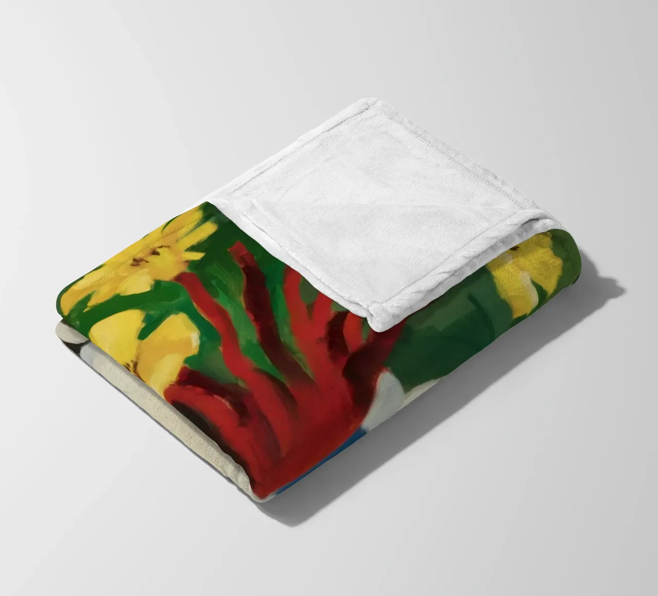 Bouquet giallo classico coperta in pile da Arcane Lines