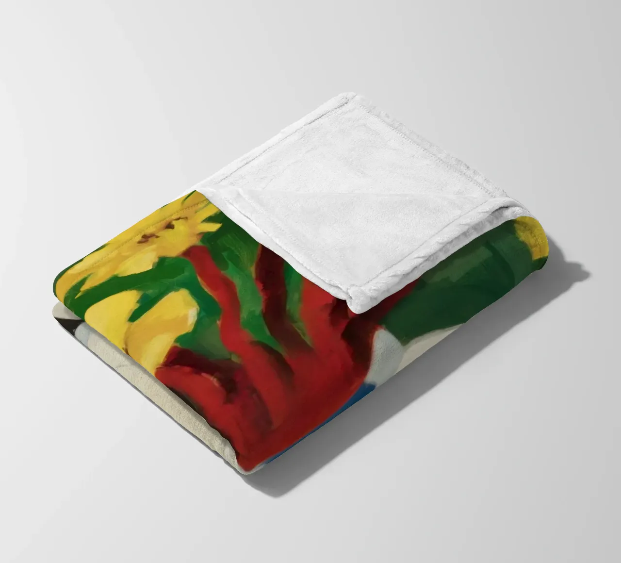 Bouquet giallo classico coperta in pile da Arcane Lines