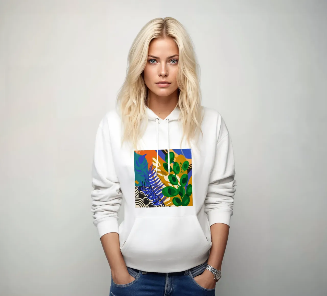 Jungle Jive elettrico felpa con cappuccio da Arcane Lines