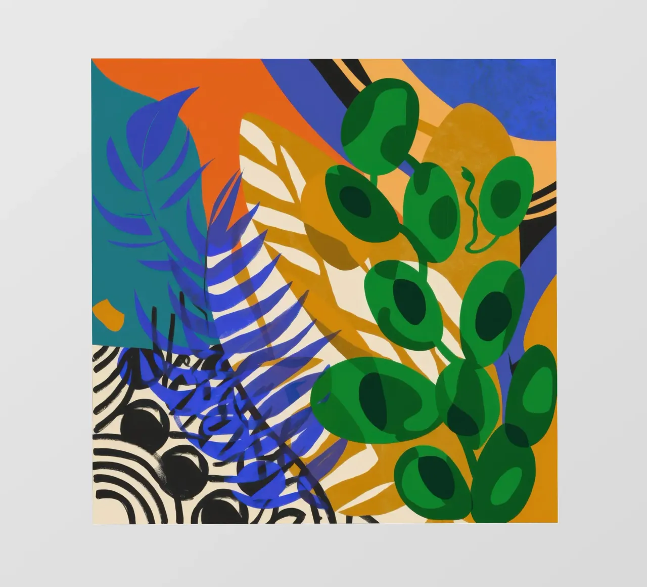 Jungle Jive elettrico telo in pvc da Arcane Lines