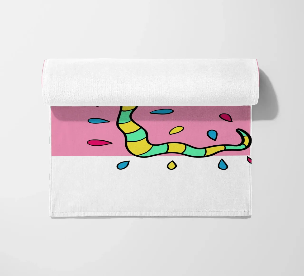 Snake and pink telo mare da BAINAI