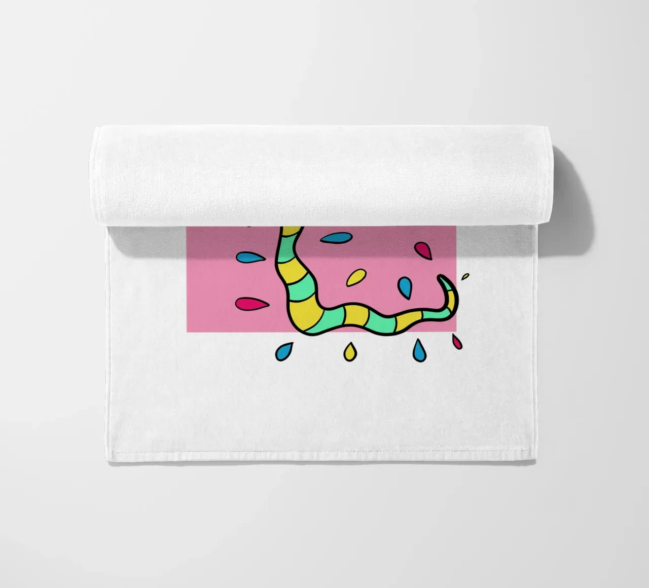 Snake and pink telo mare da BAINAI