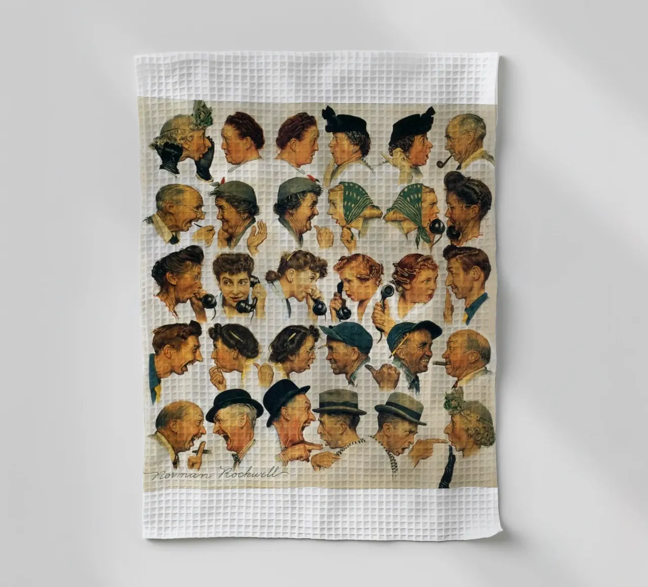 Norman Rockwell - Lambiek Comiclopedia theedoek van Corene Morar