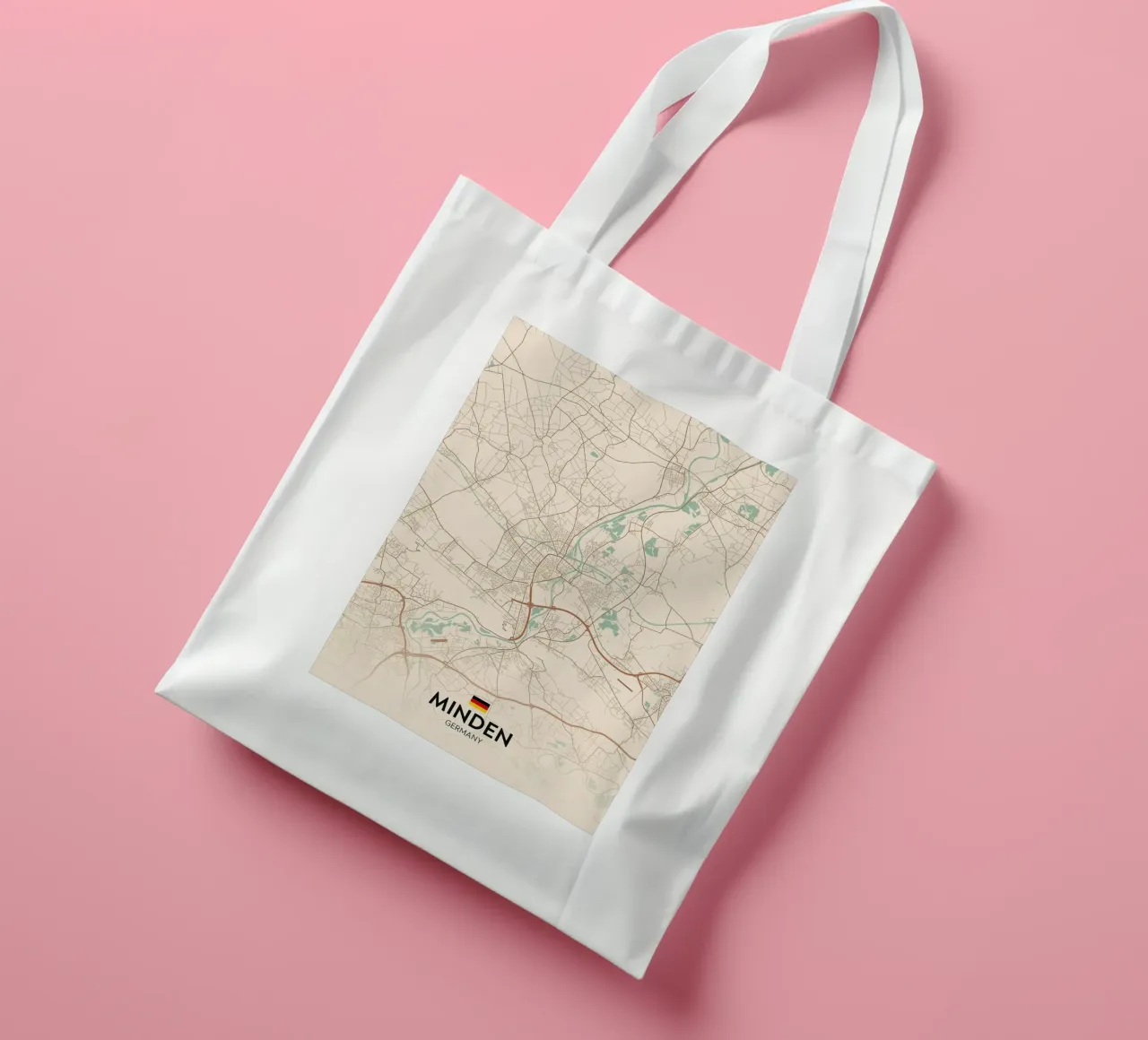 Minden DE tote bag by Rick Thompson
