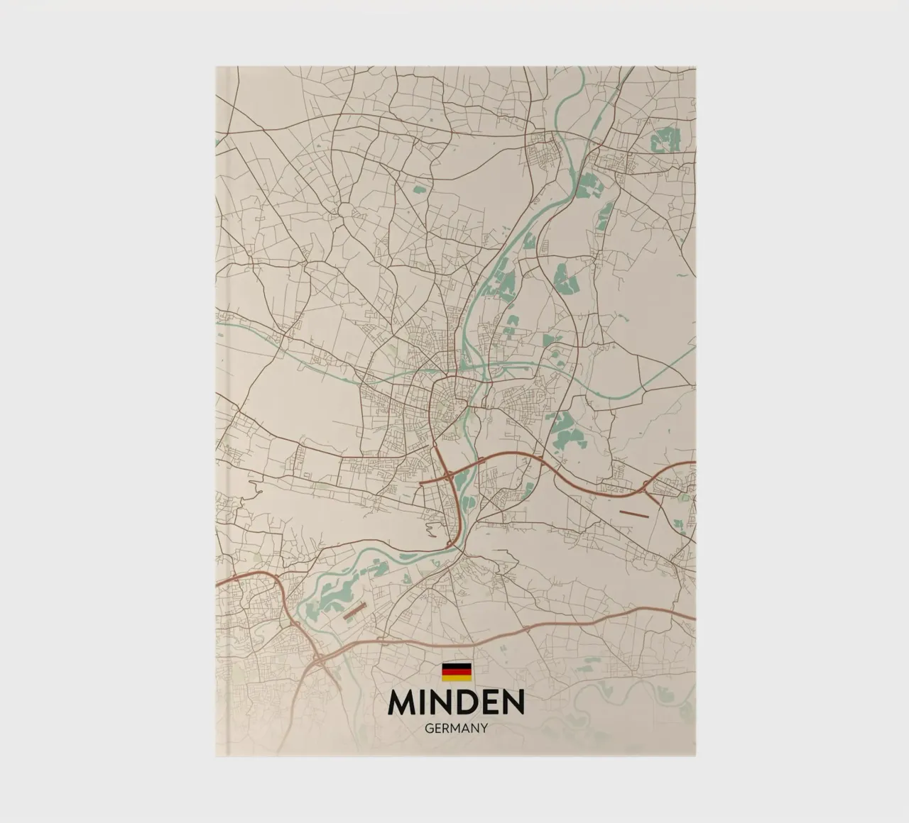 Minden DE notebook by Rick Thompson