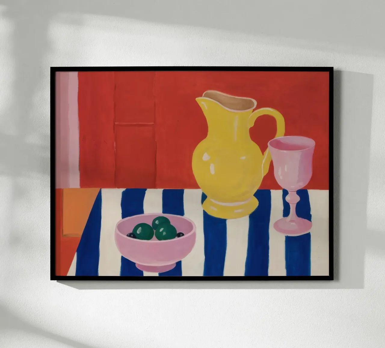 Sunny Pitcher Still, Life hahnemühle by Mossy Pigment