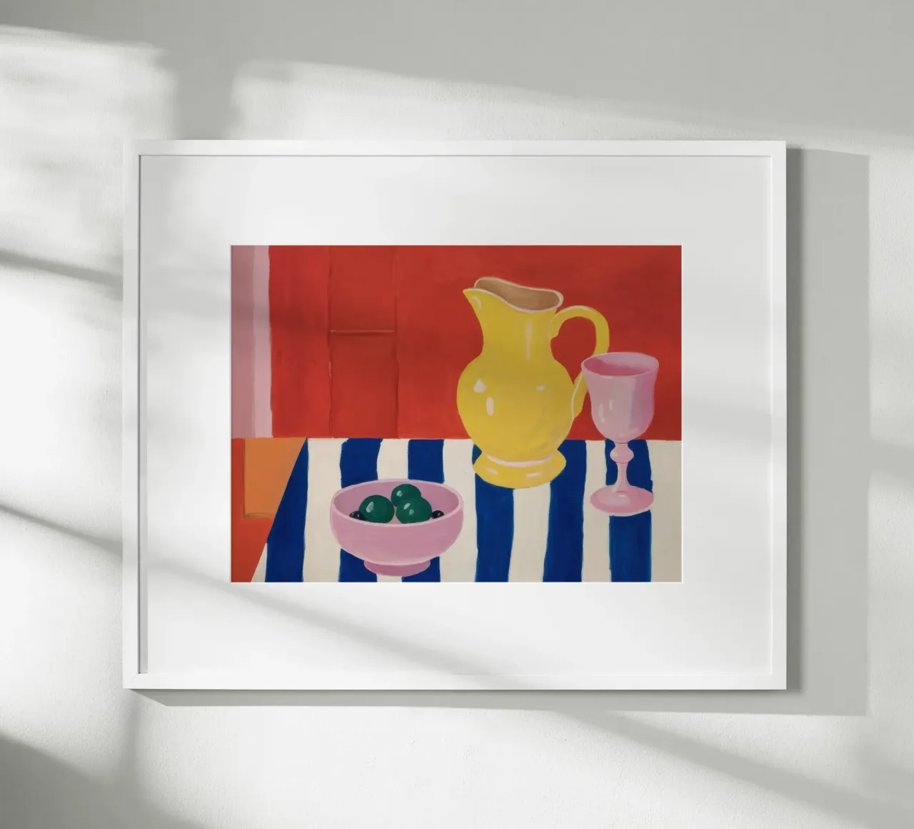 Sunny Pitcher Still, Life hahnemühle by Mossy Pigment