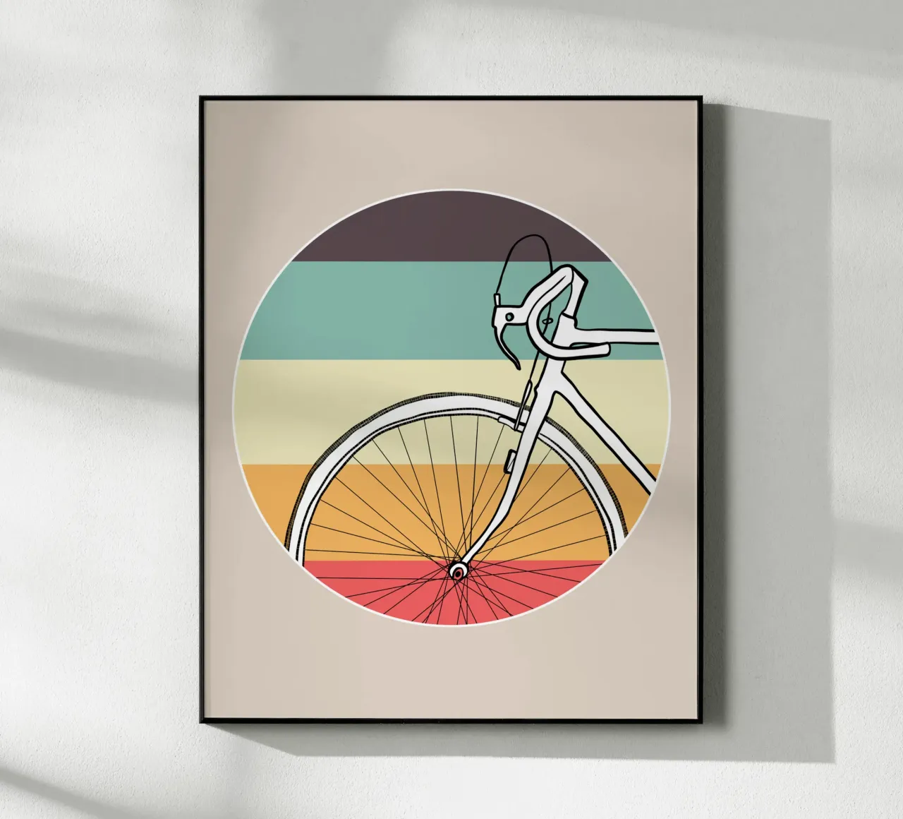 Retro Rennrad plexiglass da BAINAI