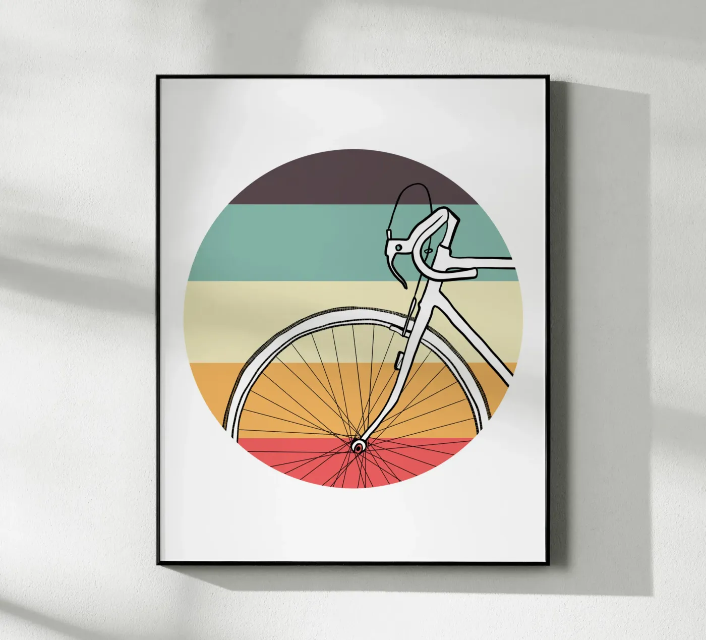 Retro Rennrad plexiglass da BAINAI