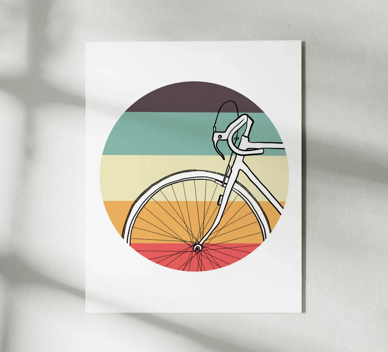 Retro Rennrad plexiglass da BAINAI