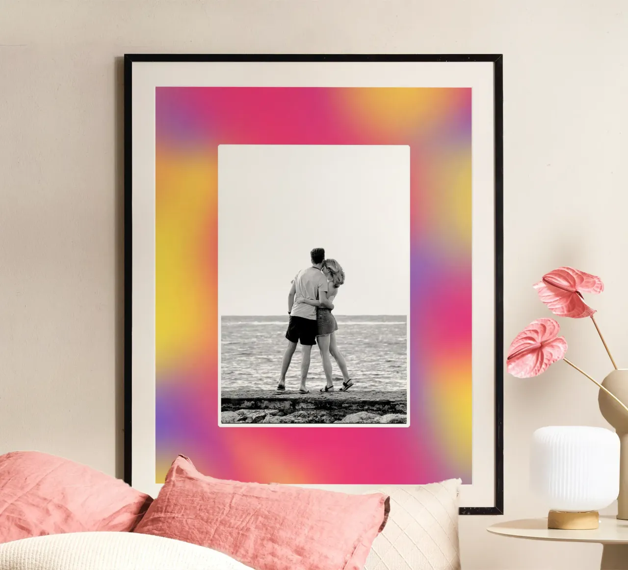 Wunschfoto - Gradient poster da BAINAI