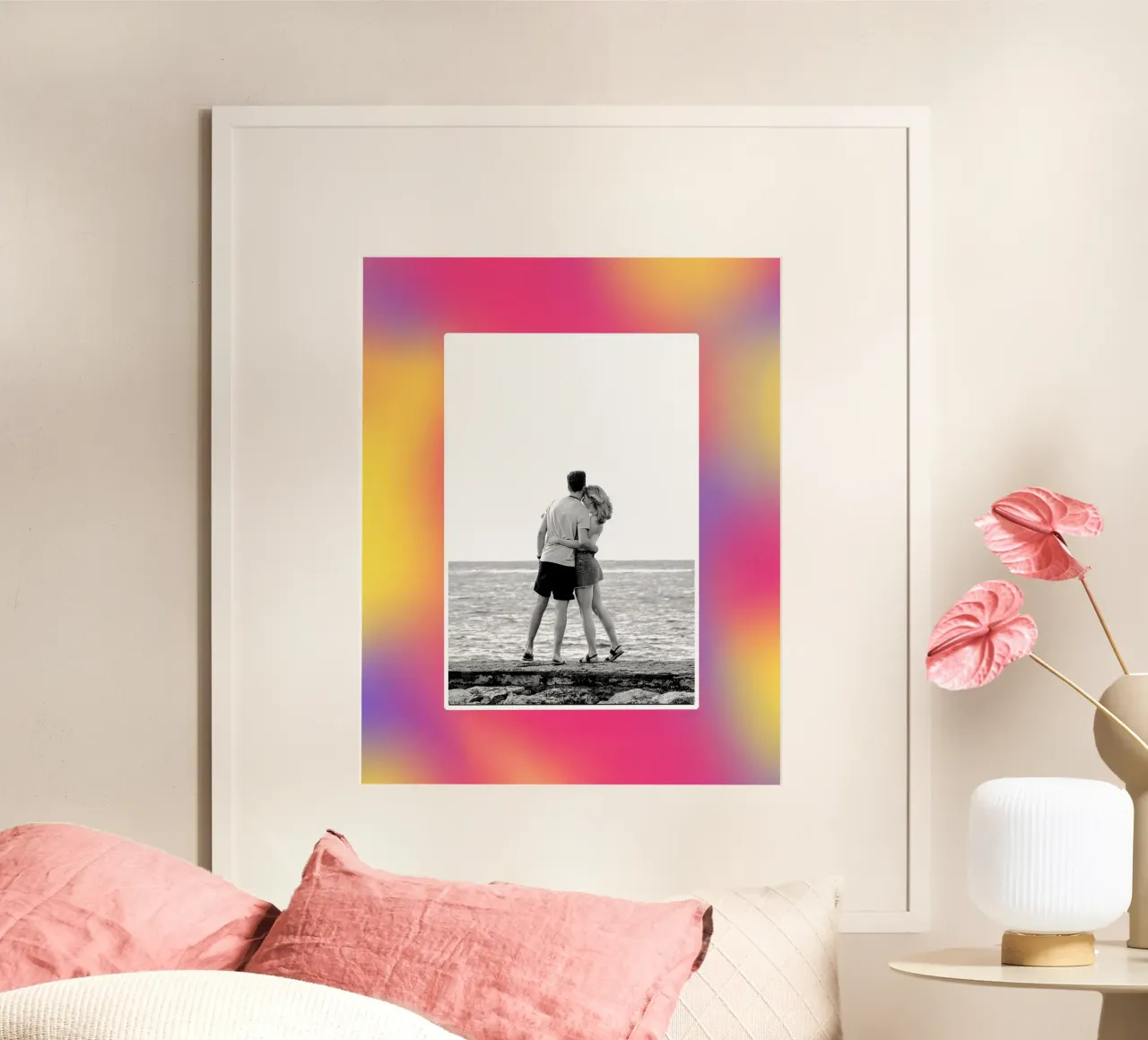 Wunschfoto - Gradient poster da BAINAI