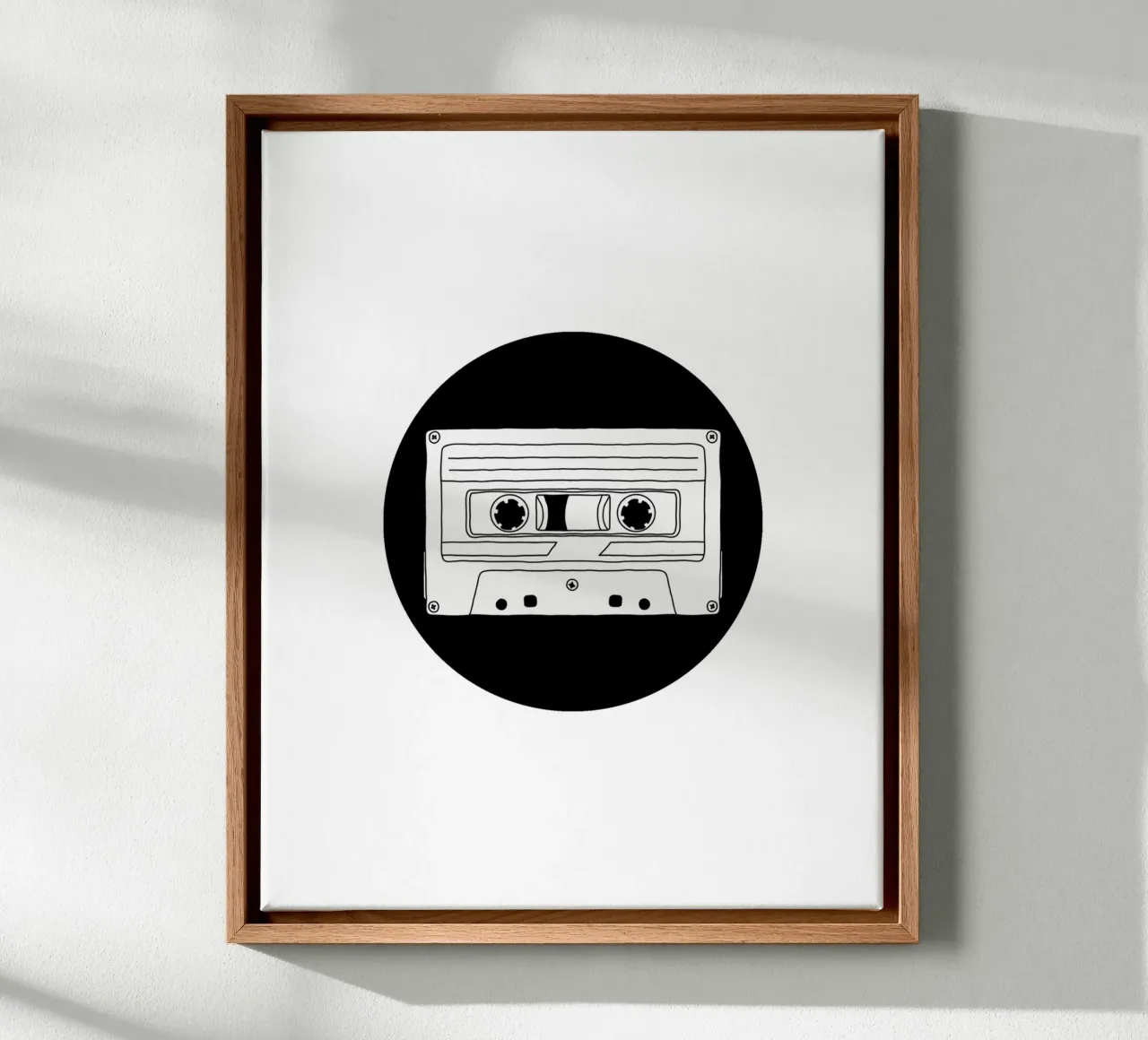 Kassette Mixtape tela con Cornice a cassetta da BAINAI