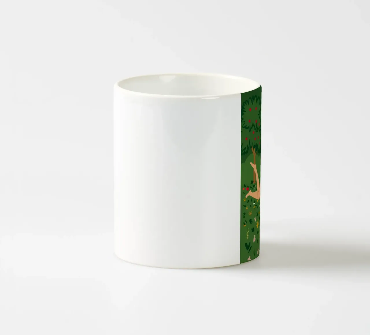 Sogno ad occhi aperti del boschetto di aranci tazza in ceramica da Mossy Pigment