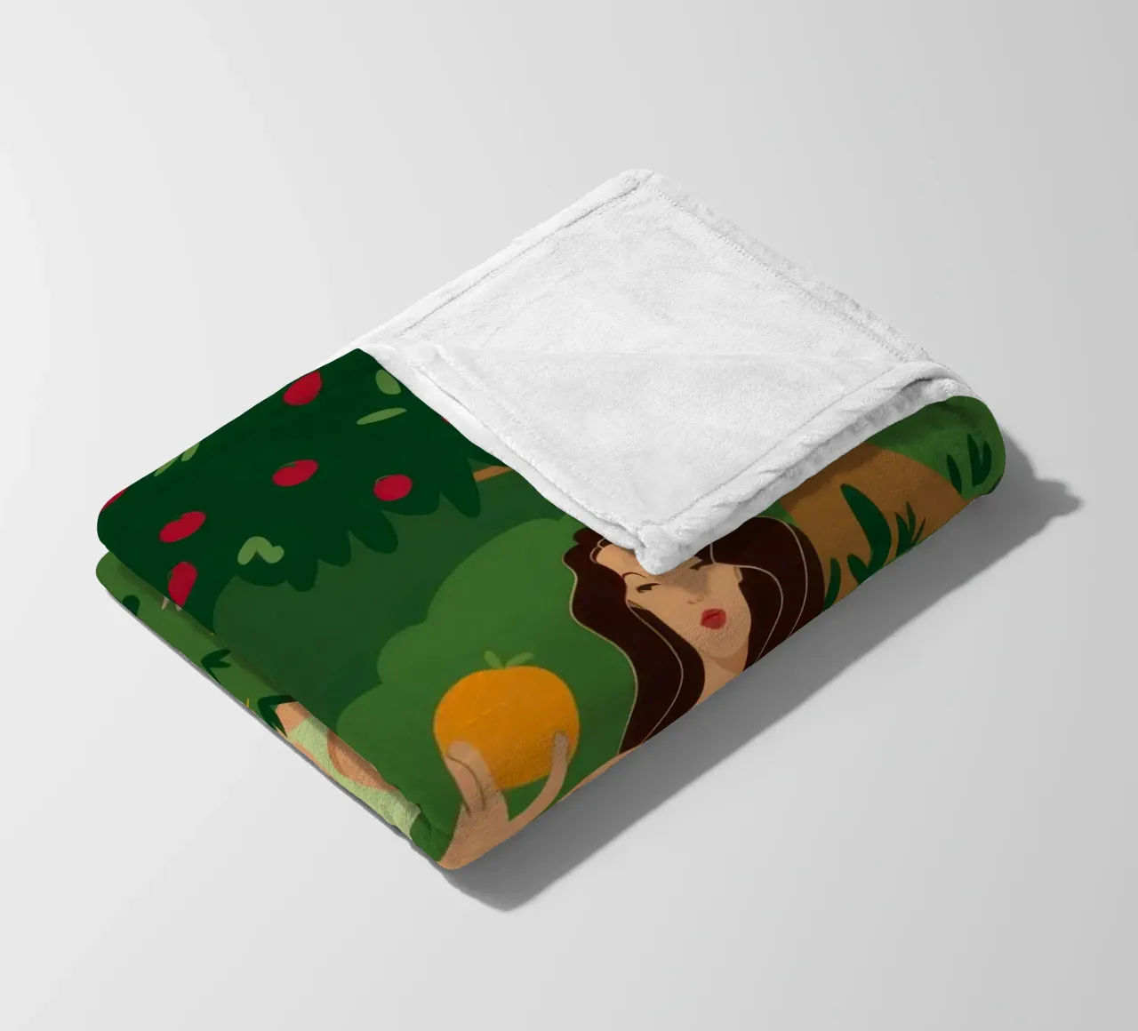 Sogno ad occhi aperti del boschetto di aranci coperta in pile da Mossy Pigment