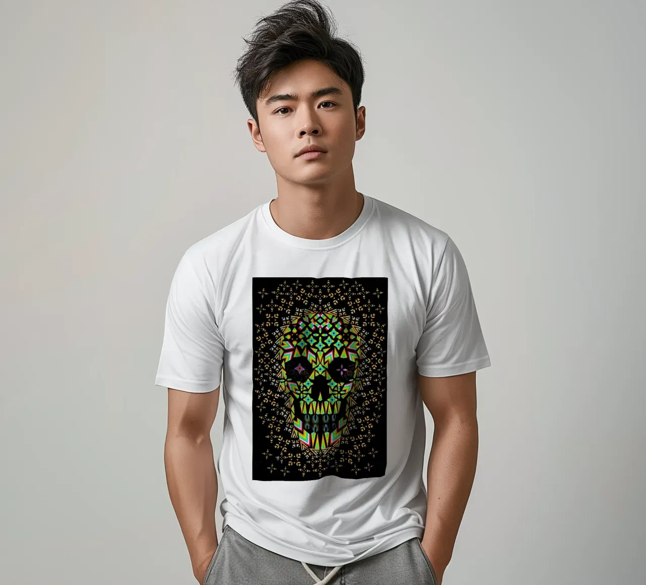 Skull 6 t-shirt da Ali Gulec