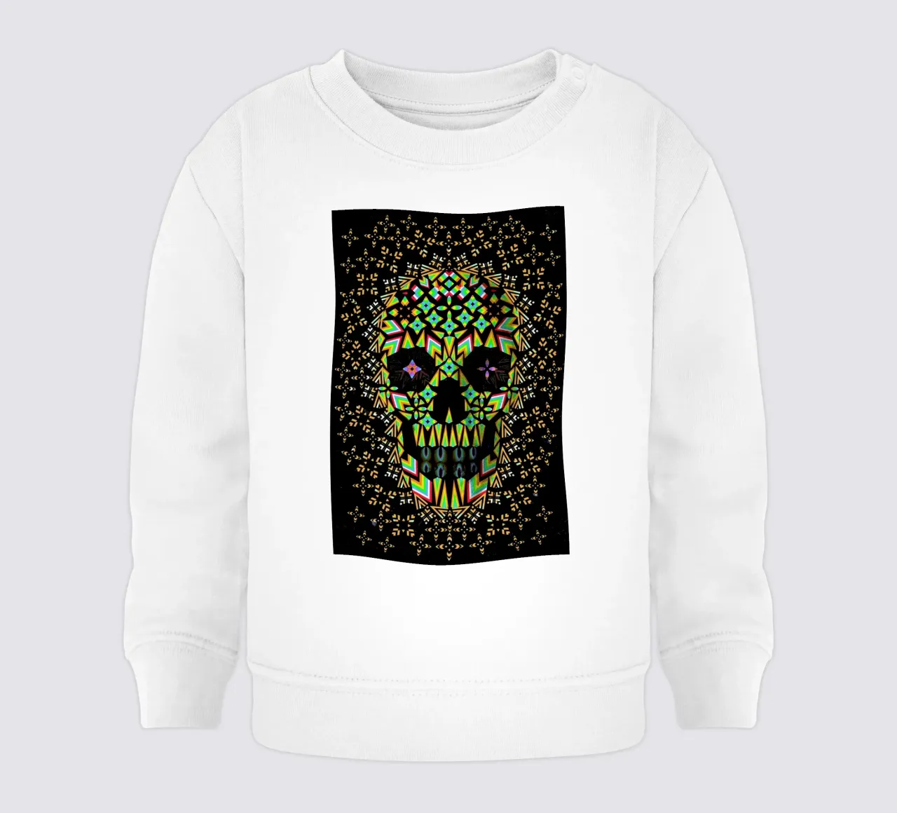 Skull 6 felpa neonato da Ali Gulec