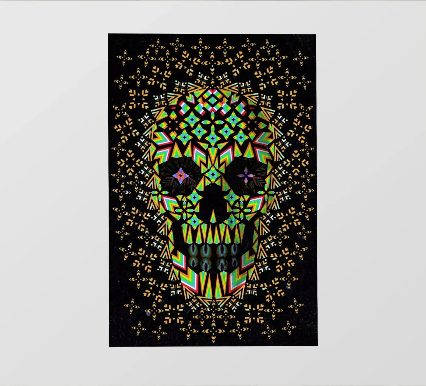 Skull 6 pellicola backlit da Ali Gulec
