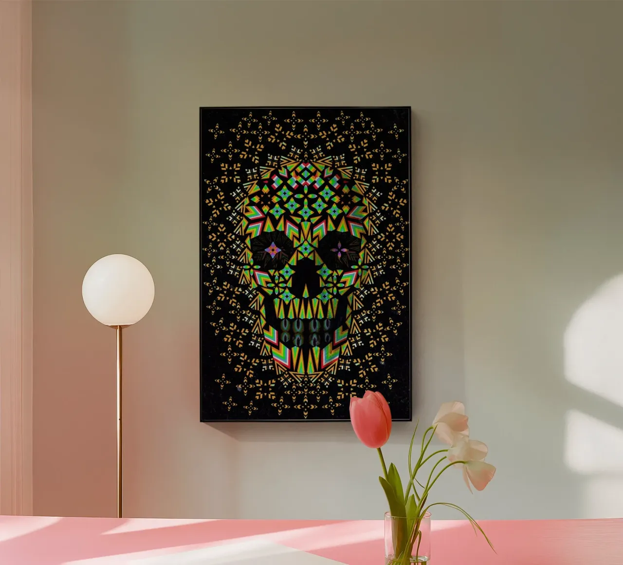 Skull 6 plexiglass da Ali Gulec