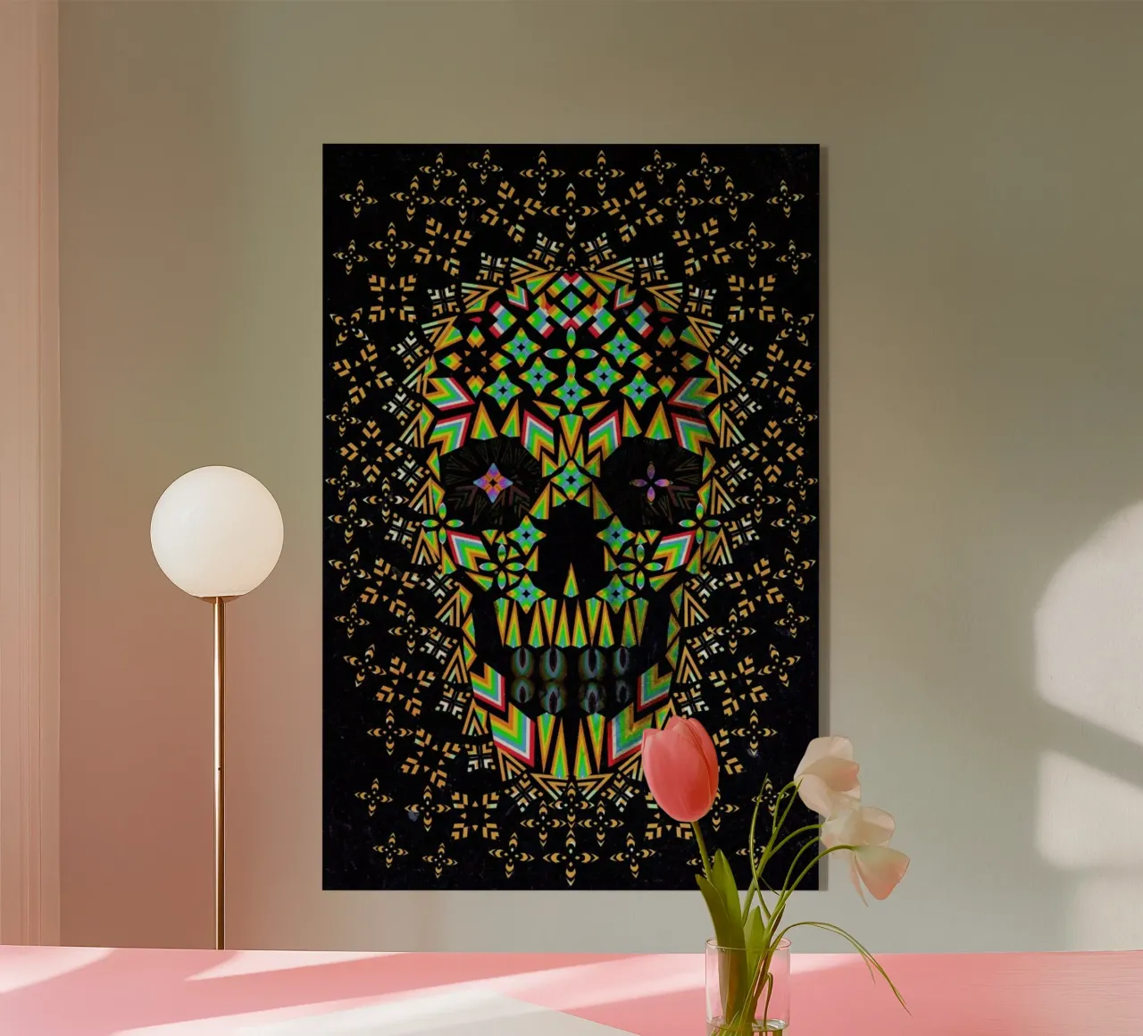 Skull 6 plexiglass da Ali Gulec