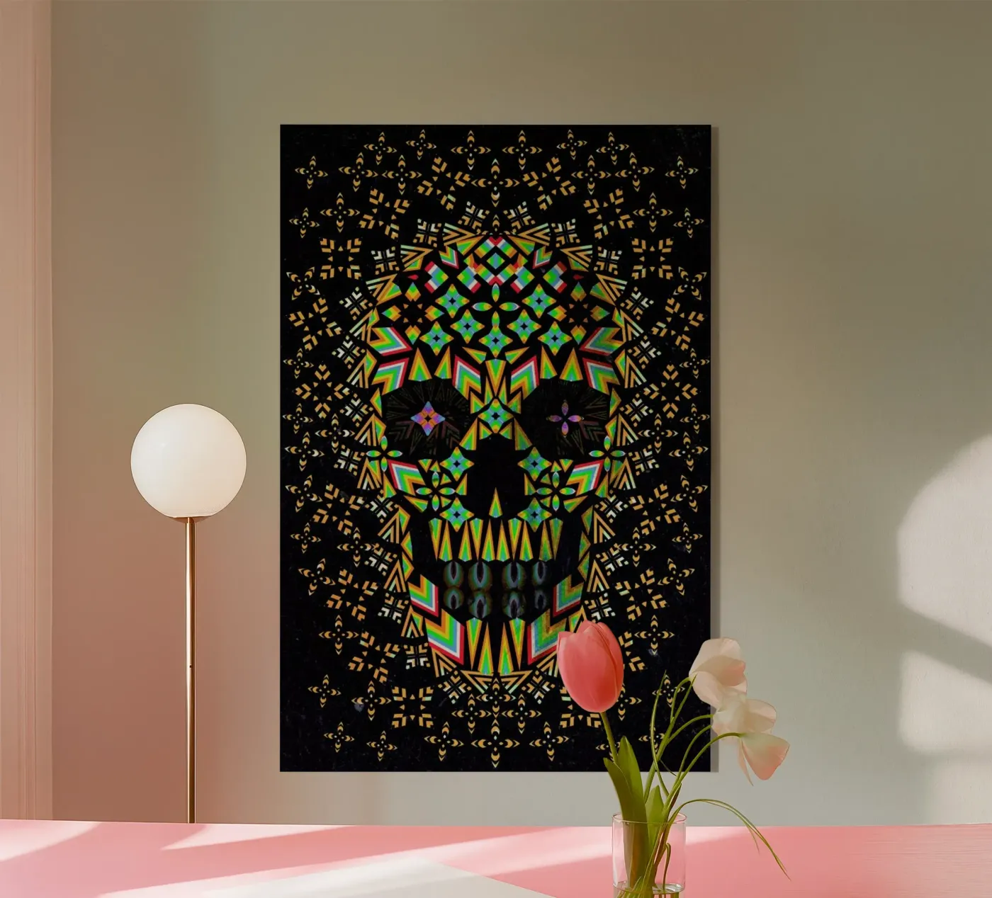 Skull 6 plexiglass da Ali Gulec