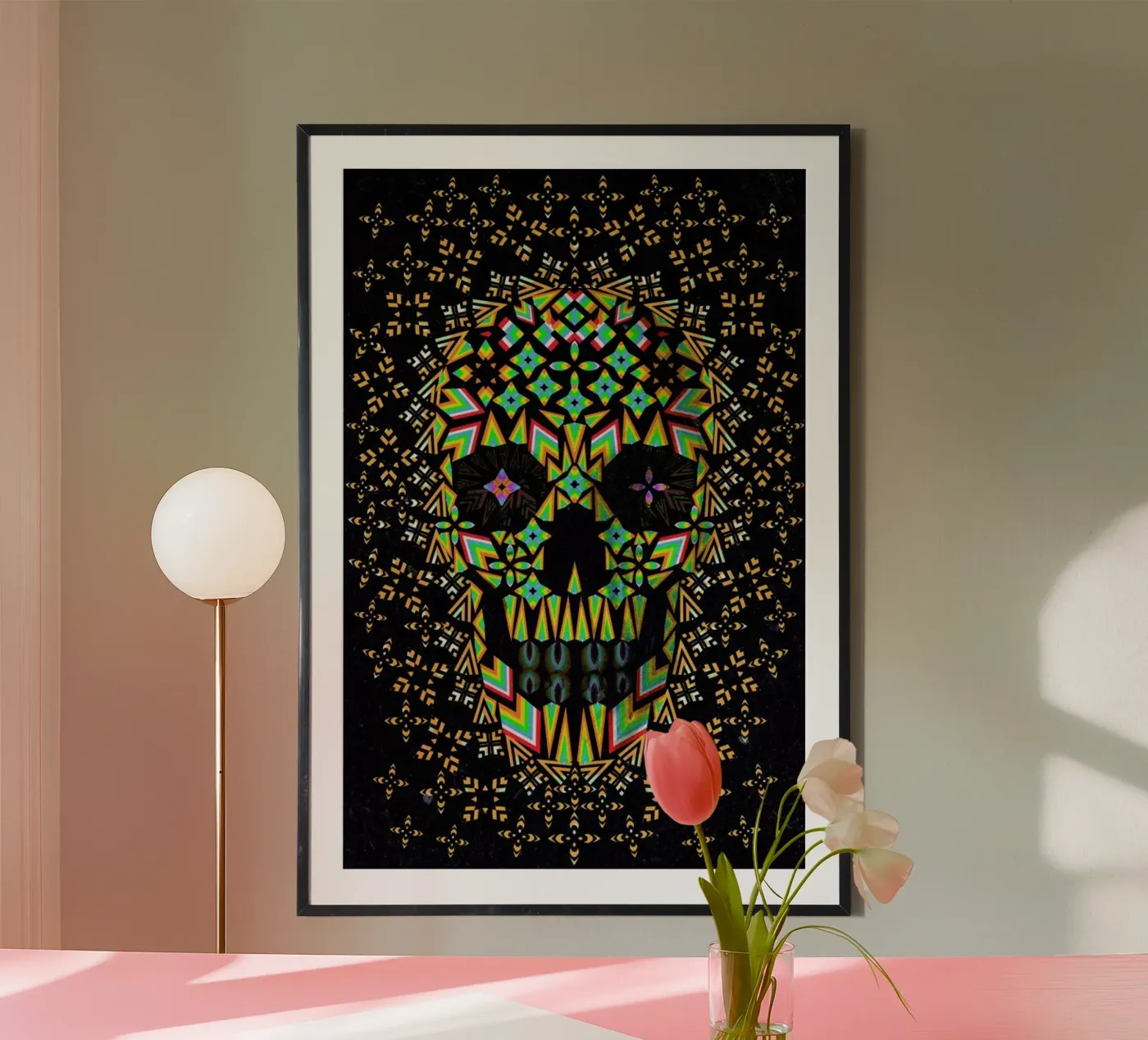 Skull 6 poster by Ali Gulec