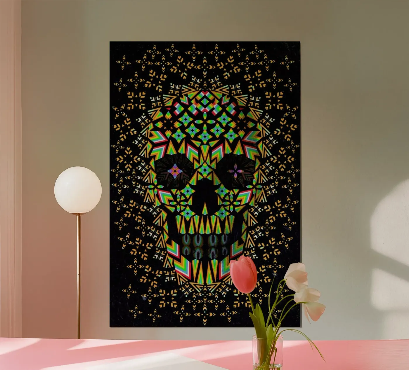 Skull 6 poster by Ali Gulec