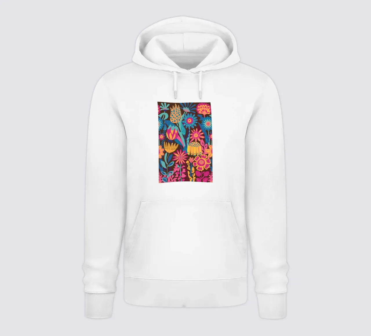 Tappeto Maximalist Bloom felpa con cappuccio da Arcane Lines