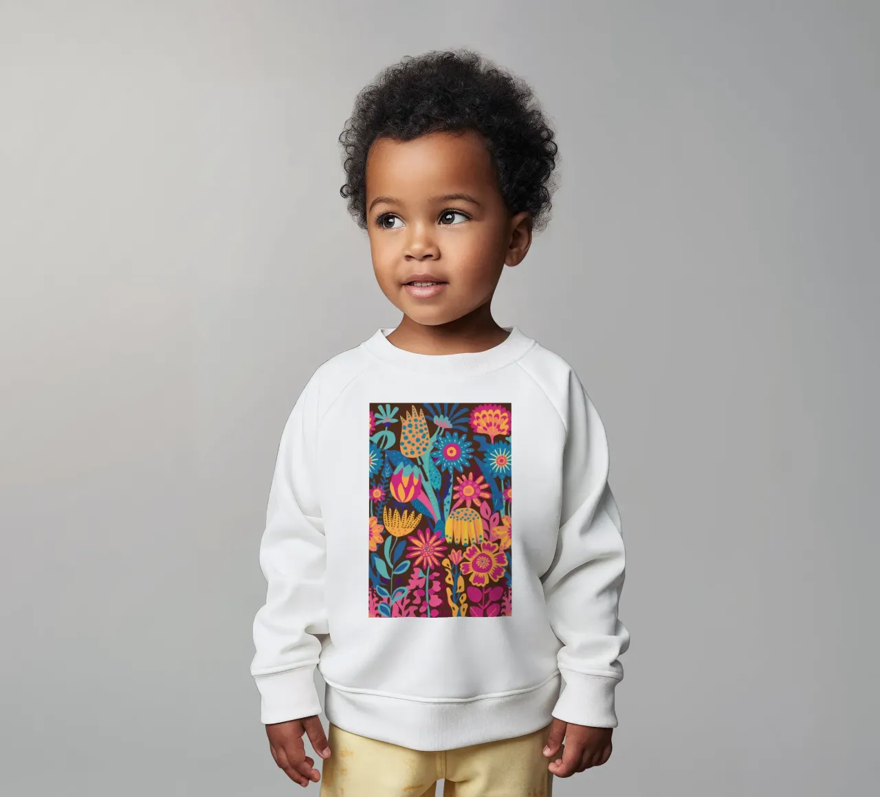 Tappeto Maximalist Bloom felpa neonato da Arcane Lines