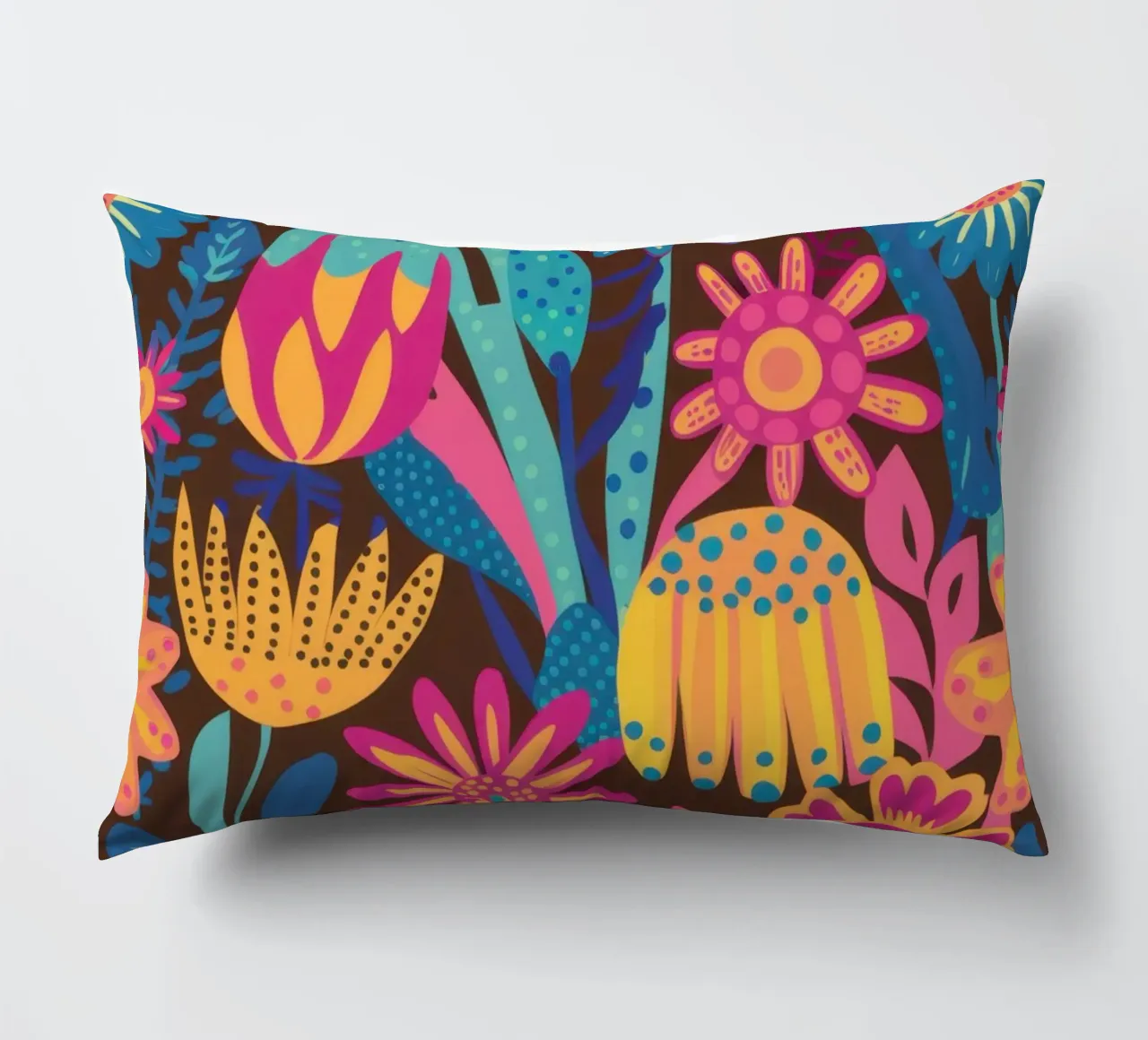 Tappeto Maximalist Bloom cuscino da Arcane Lines