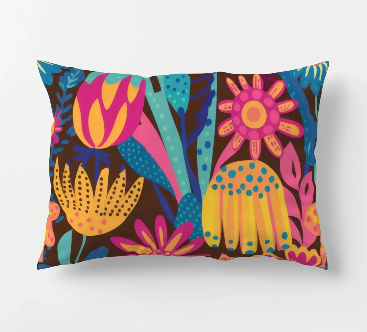 Tappeto Maximalist Bloom cuscino da Arcane Lines