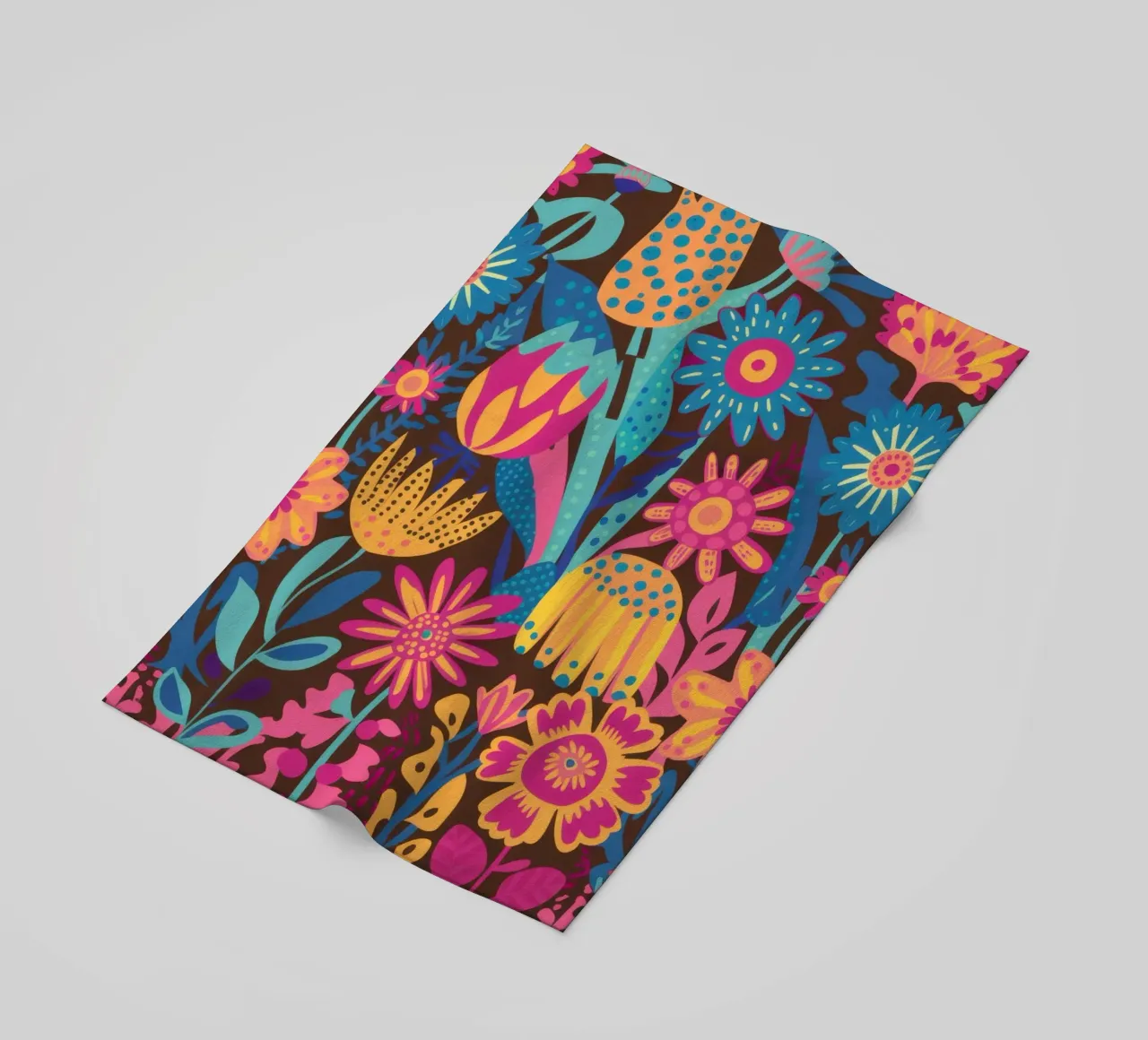 Tappeto Maximalist Bloom telo mare da Arcane Lines