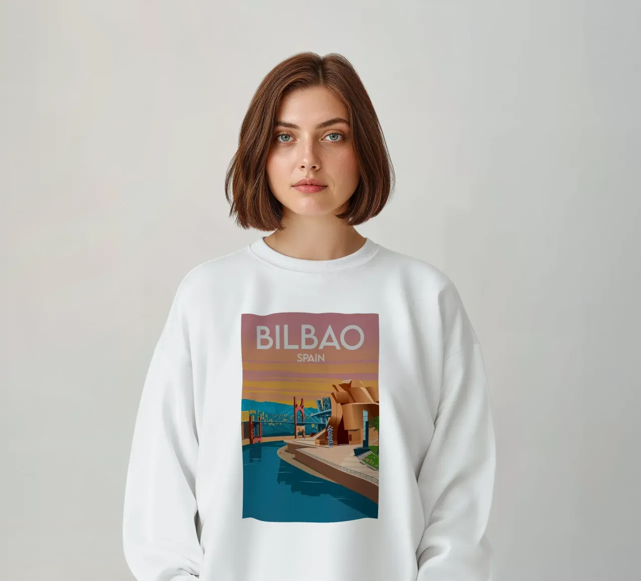 Bilbao, Spagna felpa da Alexandra Peack