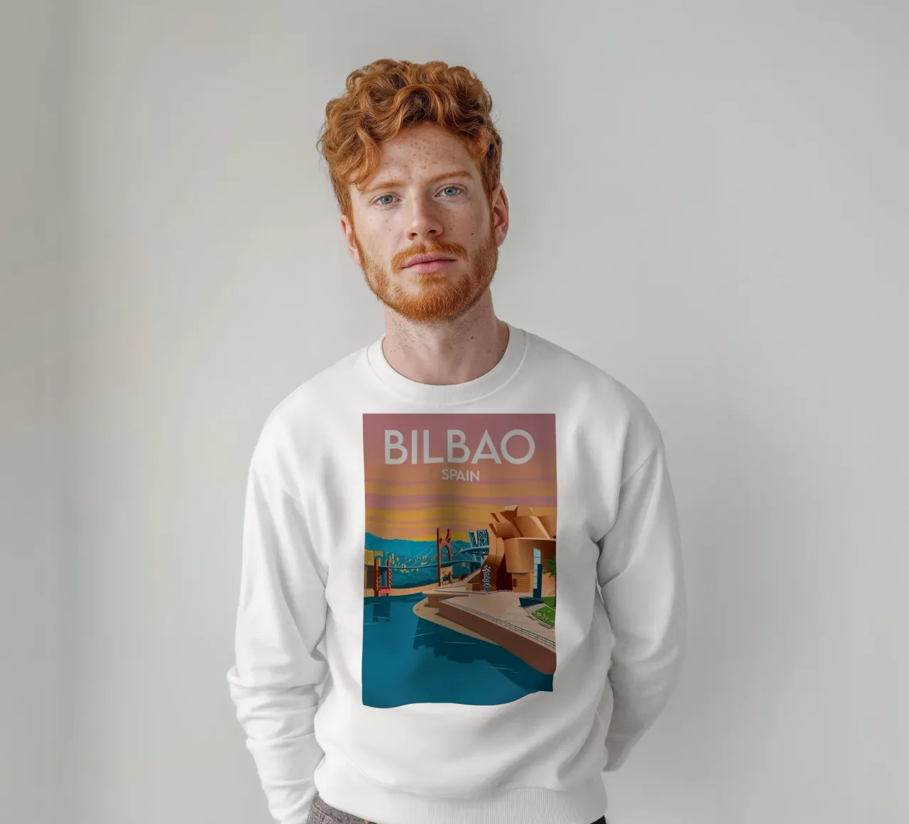 Bilbao, Spagna felpa da Alexandra Peack