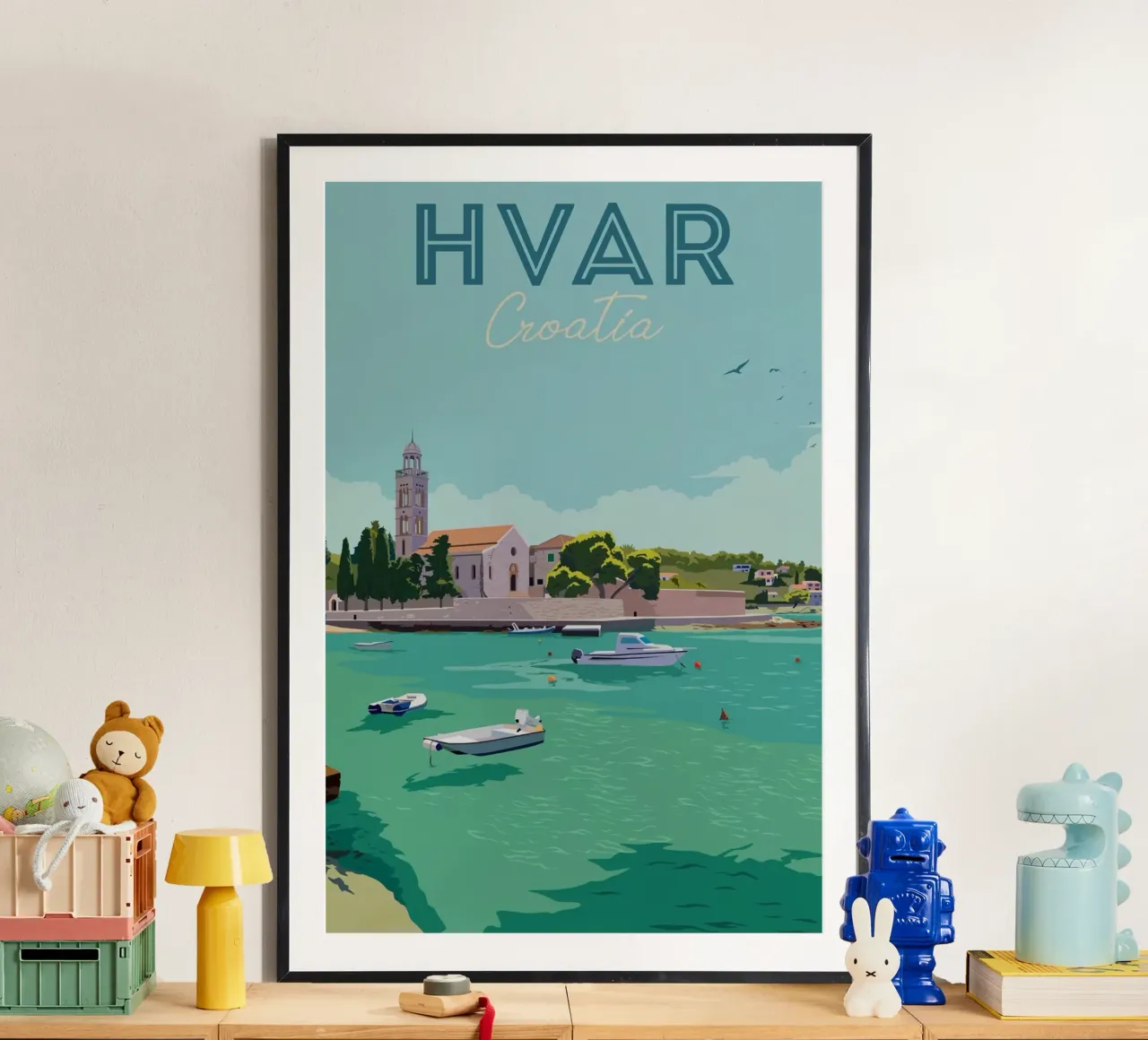 Hvar, Croazia poster da Alexandra Peack