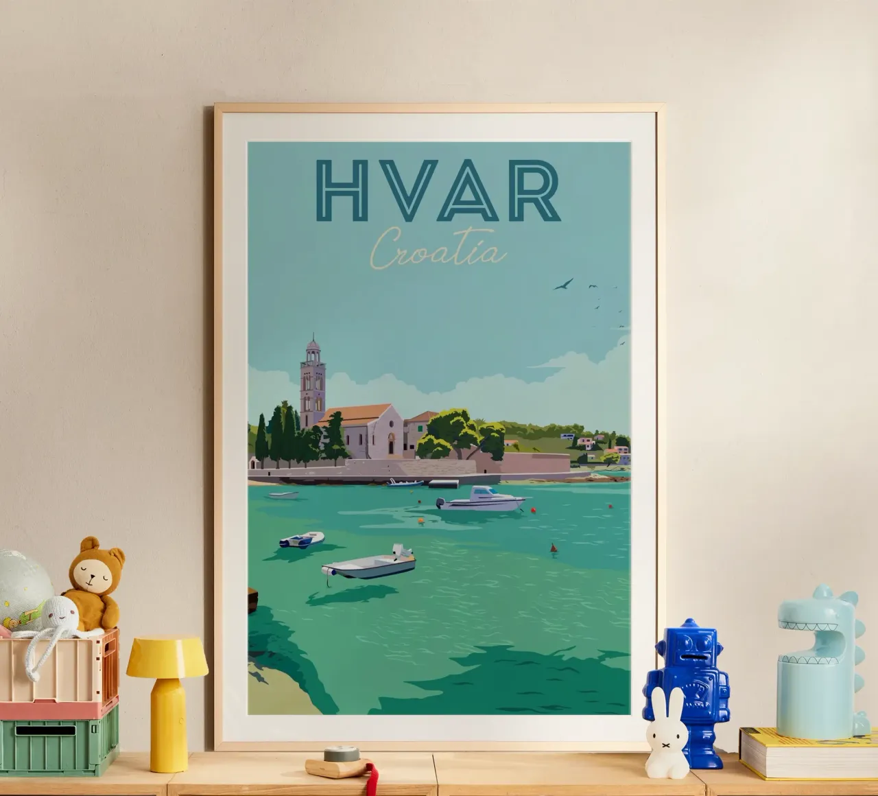 Hvar, Croazia poster da Alexandra Peack