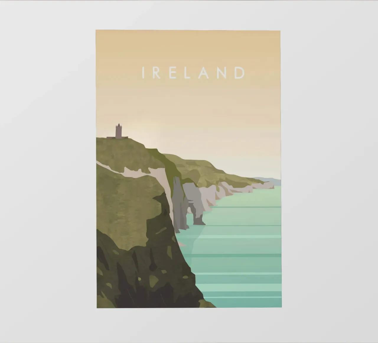 Irlanda pellicola backlit da Alexandra Peack