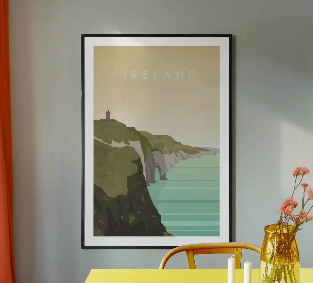 Ireland poster by Alexandra Peack