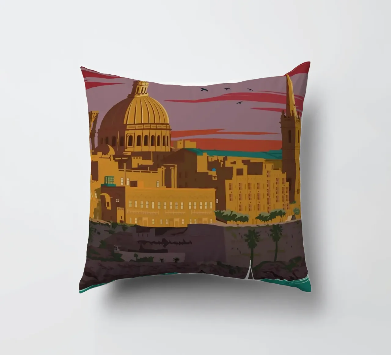 Malta cuscino da Alexandra Peack