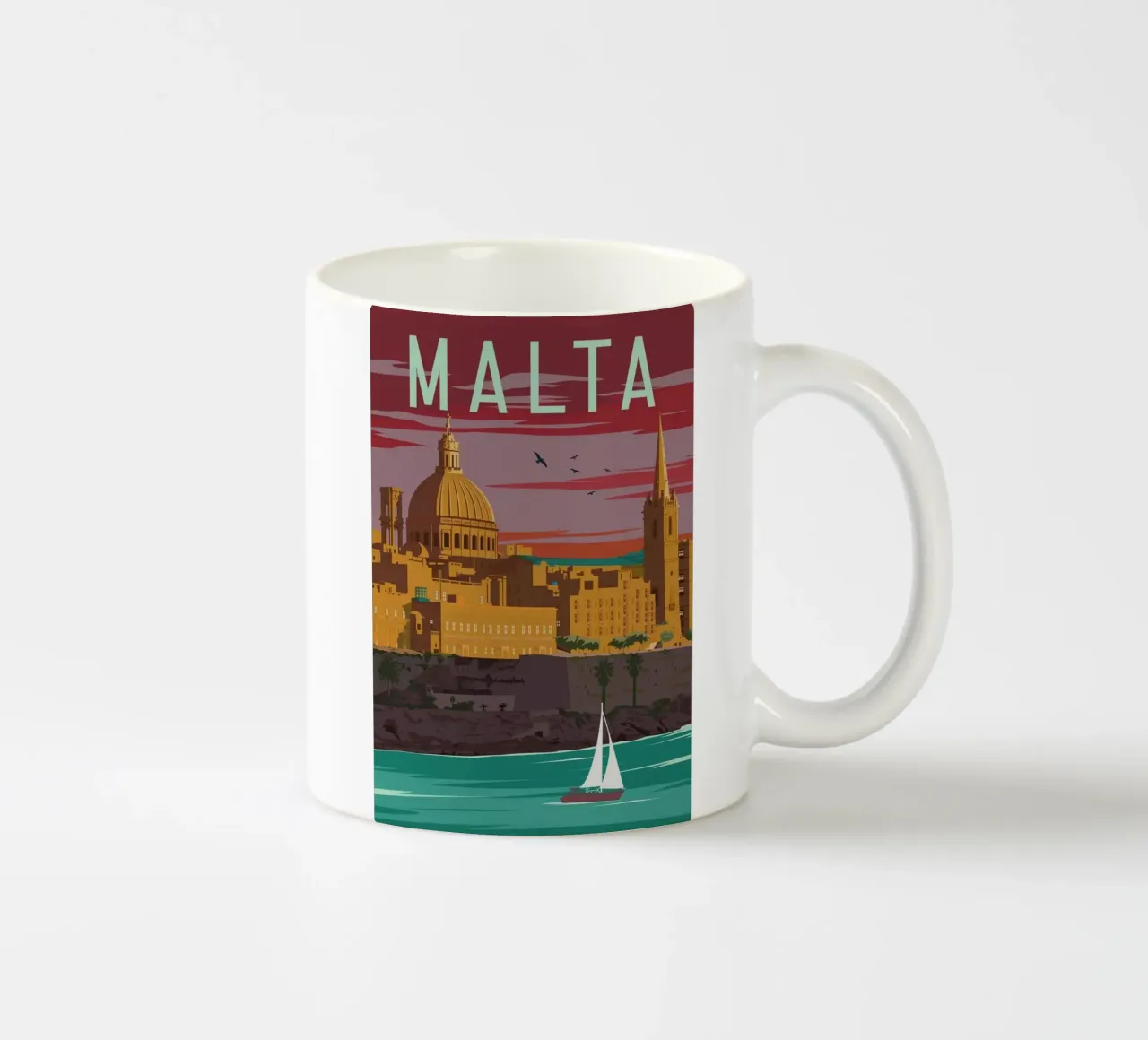 Malta tazza in ceramica da Alexandra Peack