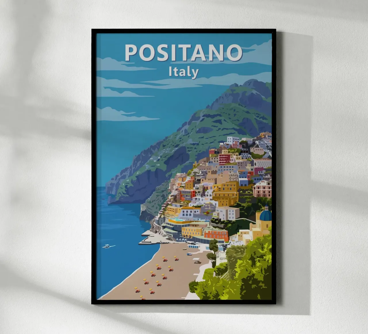 Positano, Italy poster da Alexandra Peack