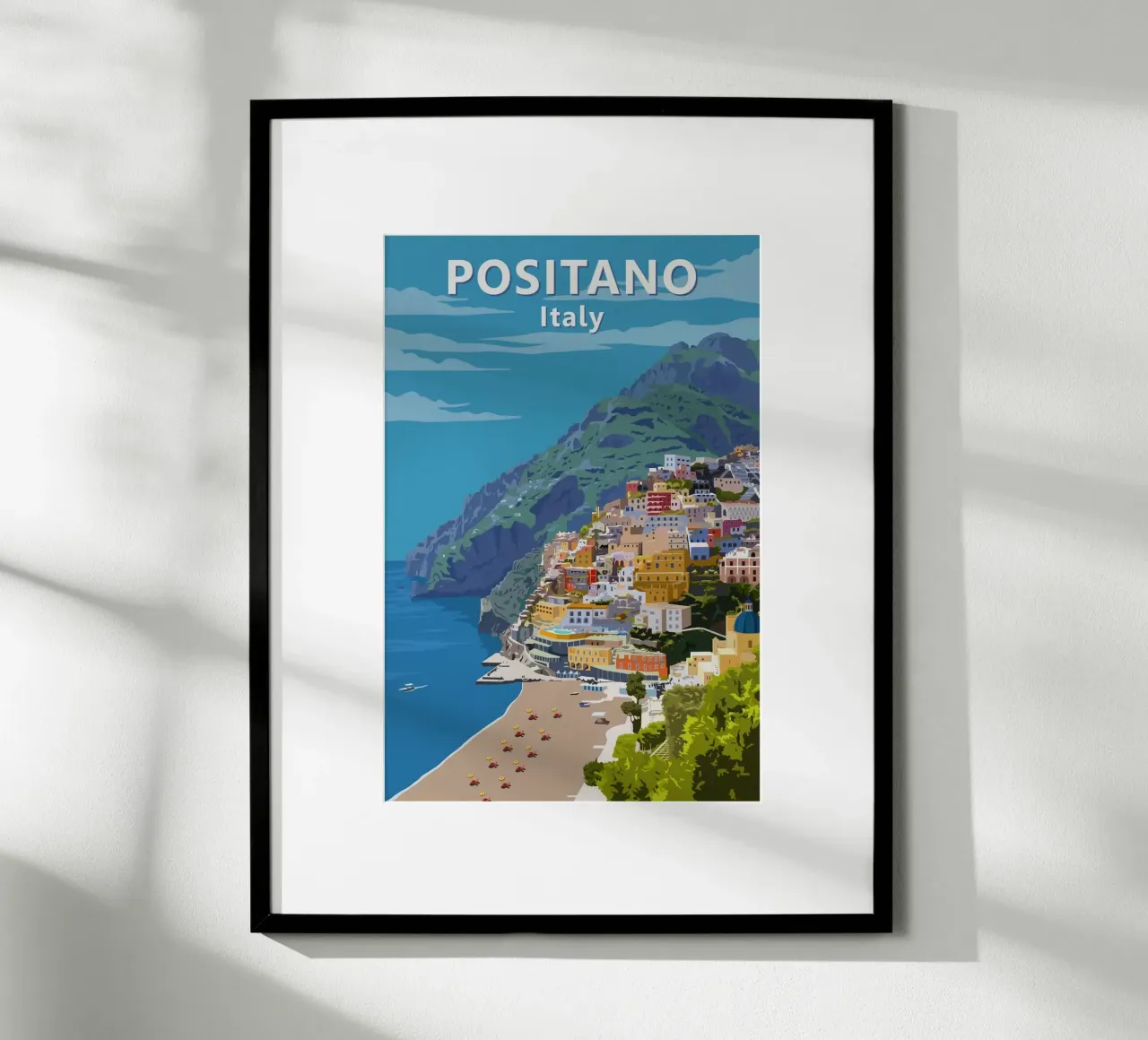 Positano, Italy poster da Alexandra Peack