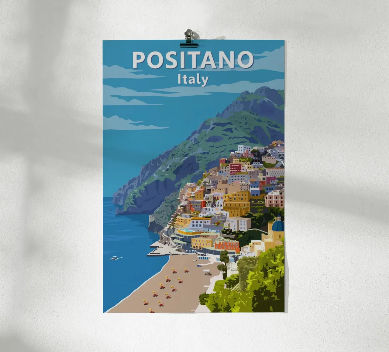 Positano, Italy poster da Alexandra Peack