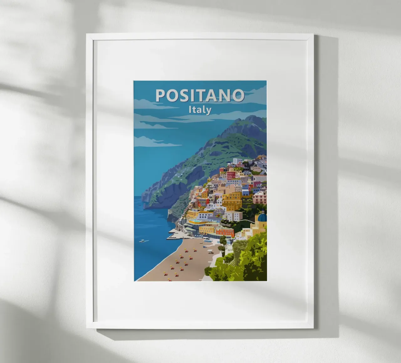 Positano, Italy poster da Alexandra Peack