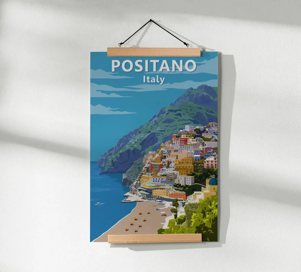 Positano, Italy poster da Alexandra Peack
