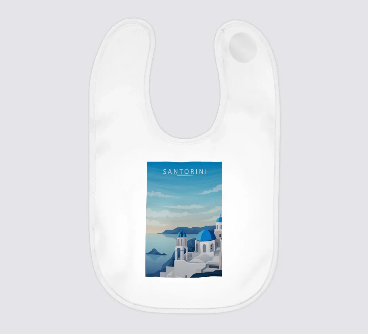 Santorini bavaglino da Alexandra Peack