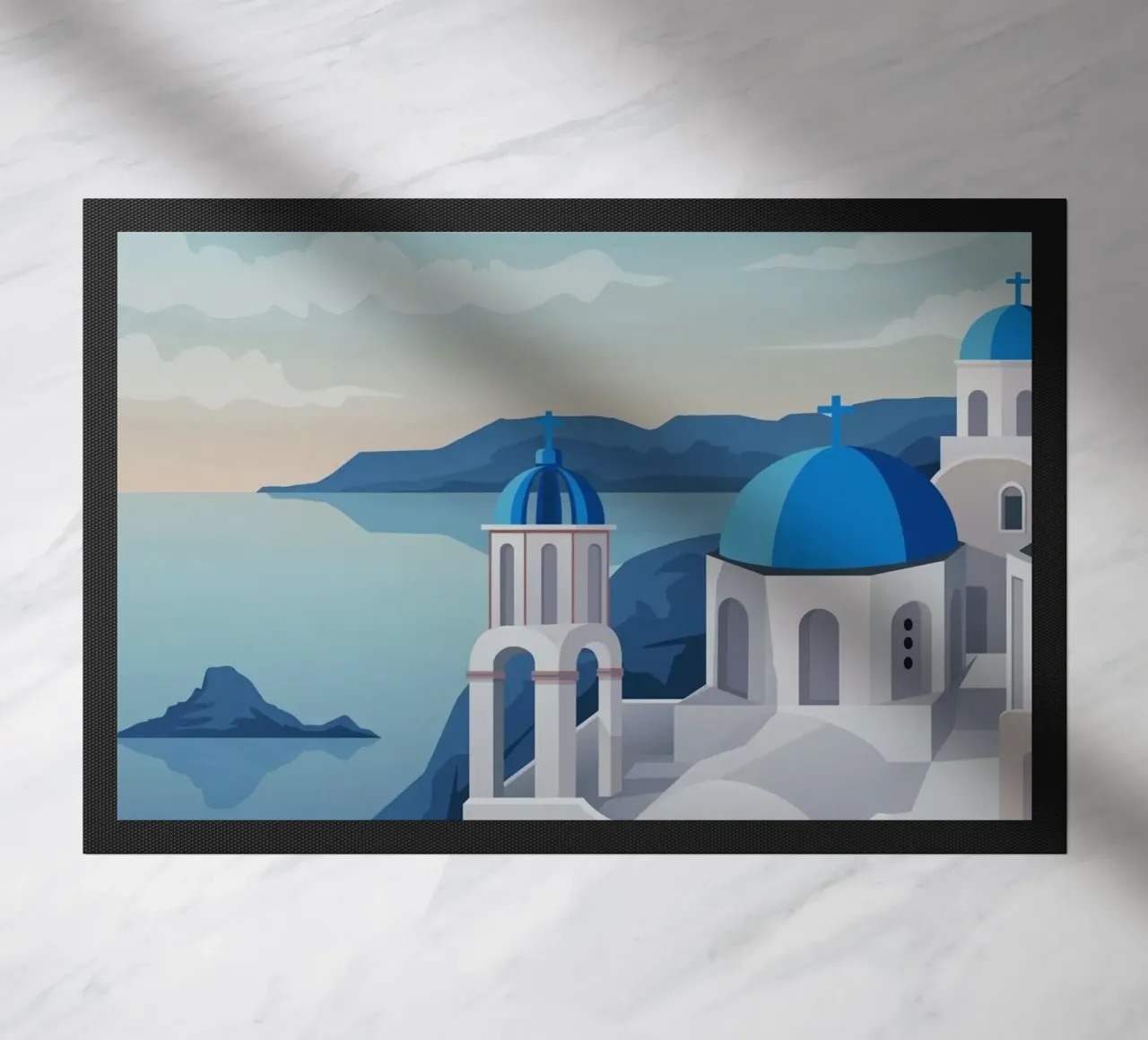 Santorini zerbino da Alexandra Peack