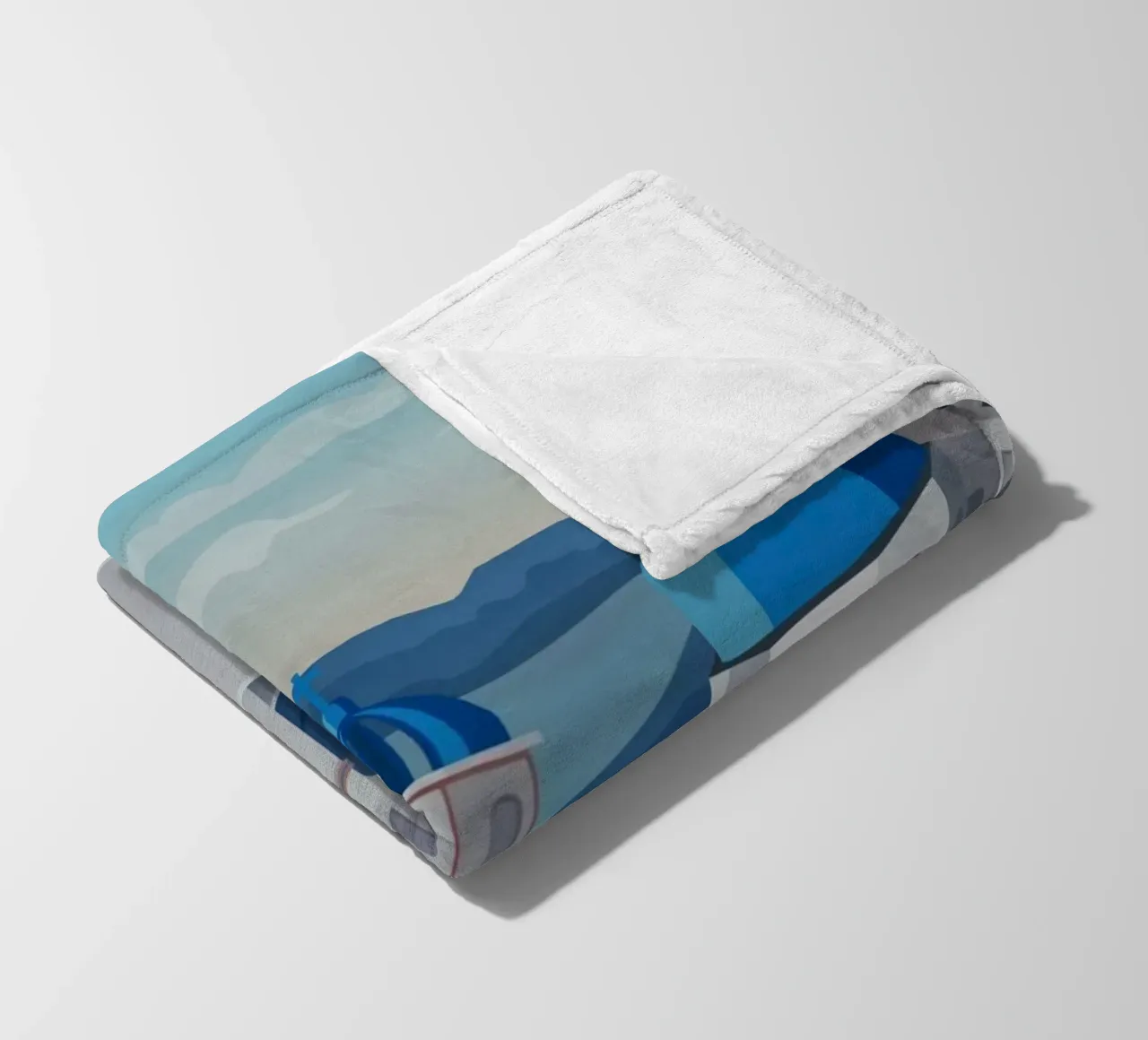 Santorini coperta in pile da Alexandra Peack