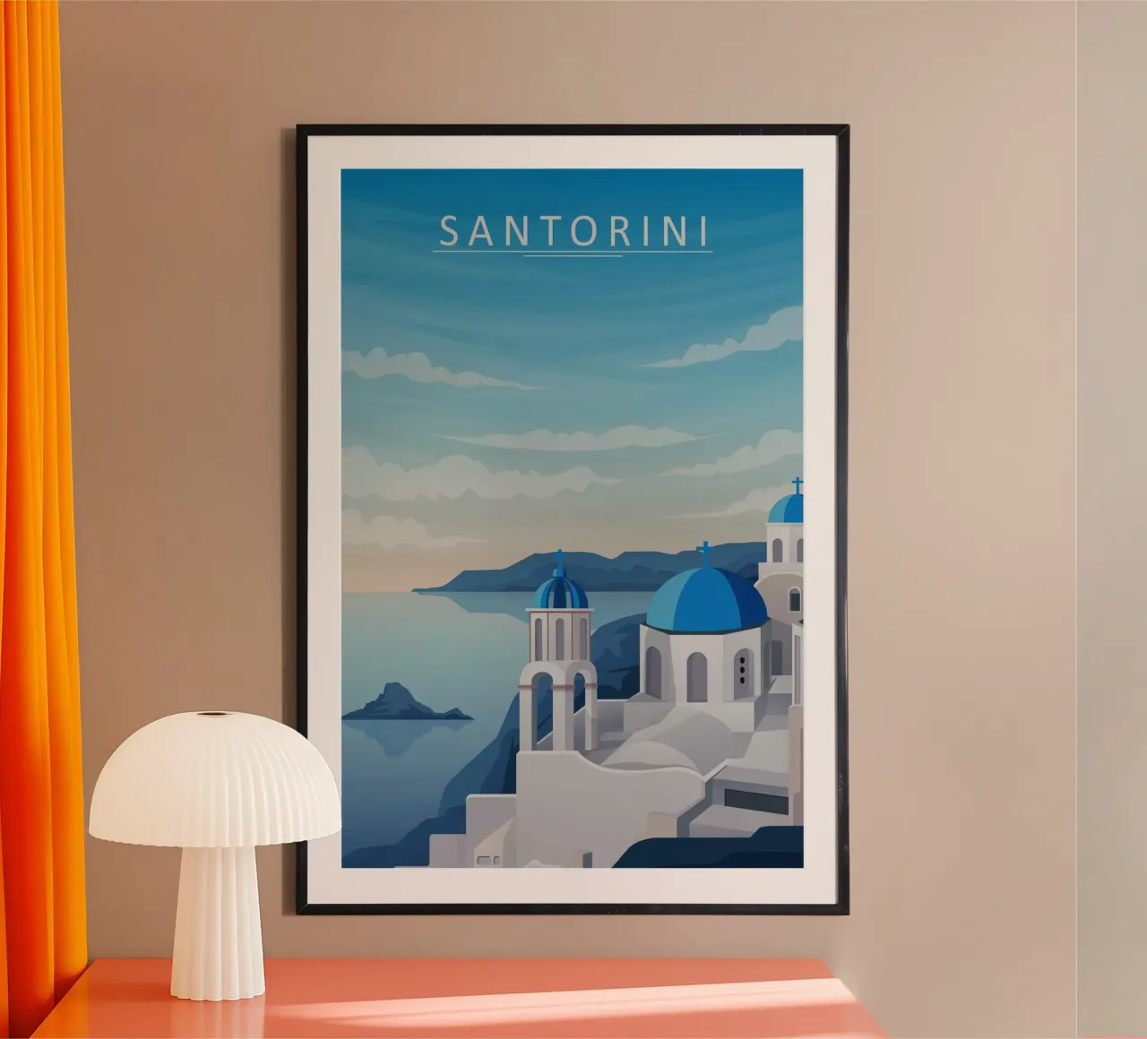 Santorini carta hahnemühle da Alexandra Peack